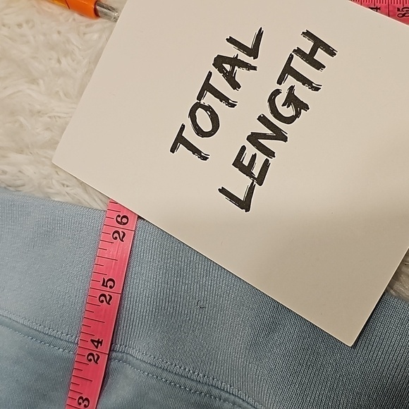 CASUAL long sleeve light blue sweatshirt with mock turtleneck size xl NWOT - Picture 7 of 8